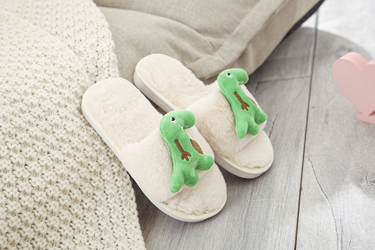 autumn and winter parent-child furry cartoon cotton slippers  NSPE11138