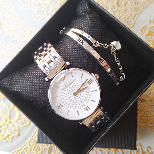 New Wechat Business Steel Belt Starry Stars for Men and Women Ajia’s Mani Little Red Book Watch One Piece Dropshipping