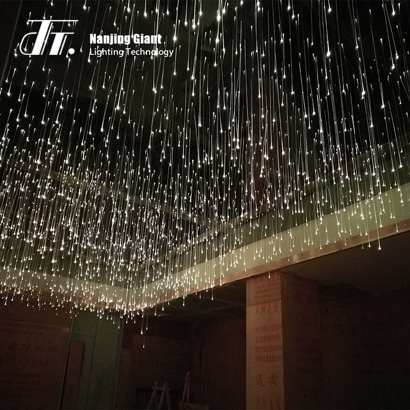 [Nanjing Arrow Giant] 45W light source lacquer iron leather LED light source starry sky dynamic fiber light