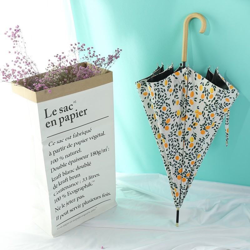 长柄自动黑胶不透光遮阳伞太阳伞防紫外线男女款通用晴雨两用雨伞