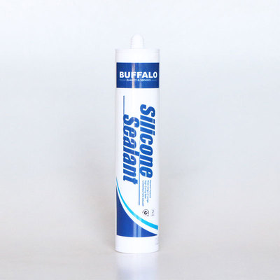 direct deal BUFFALO Acidic White porcelain Silicone sealant fish tank waterproof Antifungal Glass, plastic wholesale