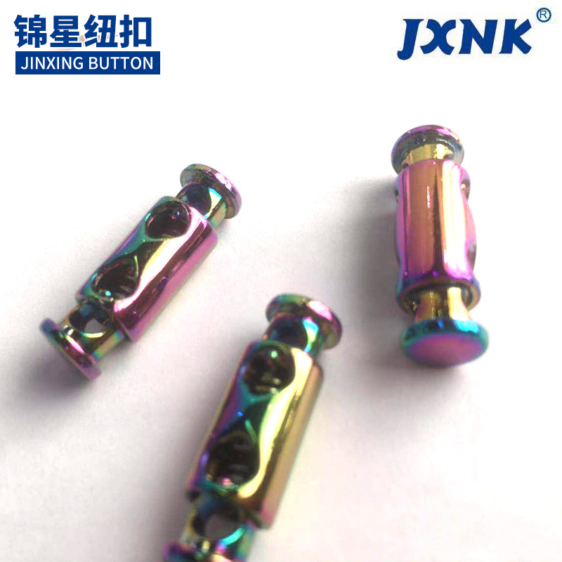 Dongguan factory supply metal bell spring buckle zipper head cornucopia ...