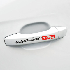 English letters door handle handle stickers rearview mirror car stickers door body decoration modification creative text stickers