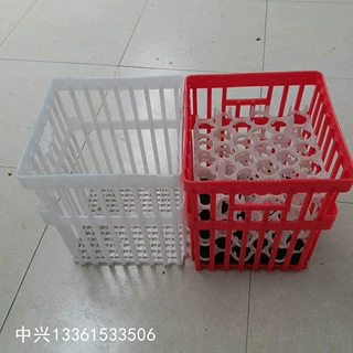 热卖款红色种蛋筐 周转蛋箱 鸡蛋筐 装种蛋箱规格齐全