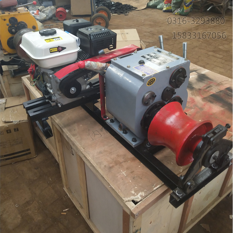 【通利达】机动绞磨柴油机机动绞磨汽油机机动绞磨电动绞磨牵引机