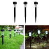 Garden lights solar-powered stainless steel, street decorations for gazebo