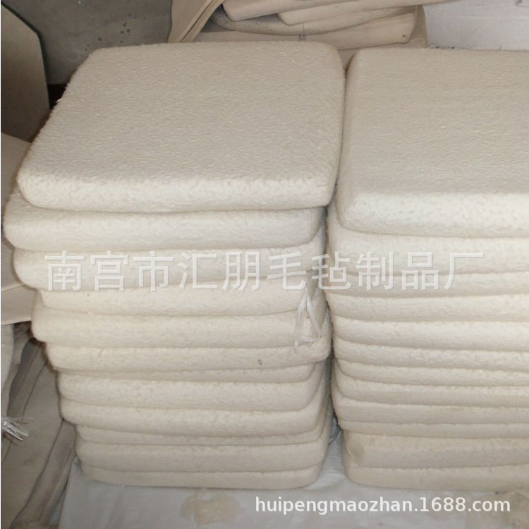 厂家直销高密度抛光羊毛毡 机械防震防尘密封毛毡 工业毛毡