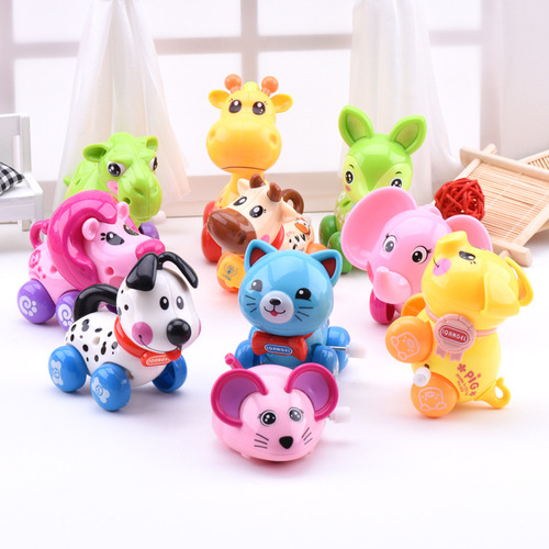 Wind-up infant children's wind-up toy turtle 0-1-2 years old crawling baby puzzle car animal combination