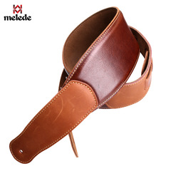 美樂帝進口頭層真皮吉他背帶 電木吉他通用民謠吉他背帶廠家直銷