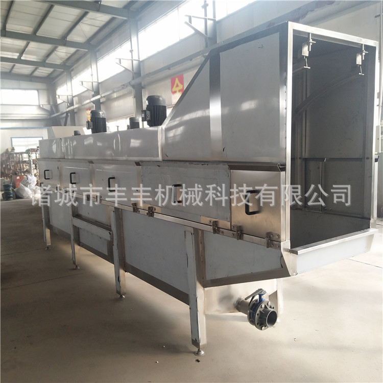 家禽屠宰用打毛机 连续浸烫池 制作鸡鸭鹅烫毛脱毛设备 电烫池