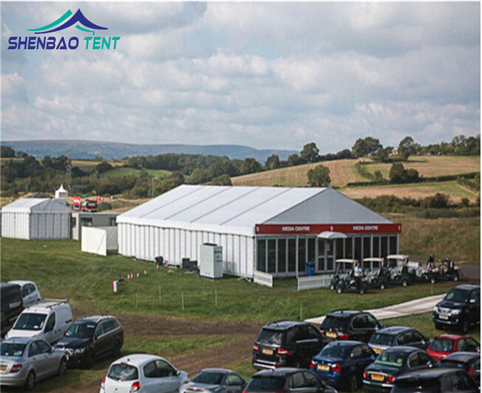 白色PVC户外浪漫婚礼晚会活动篷房  party tent from factory