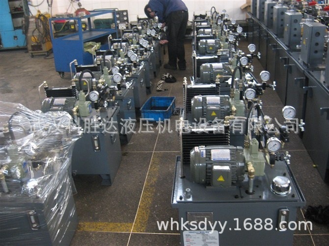 0.75KW液压站液压系统1.5KW+VP20 VP15数控车床液压卡盘配套泵站