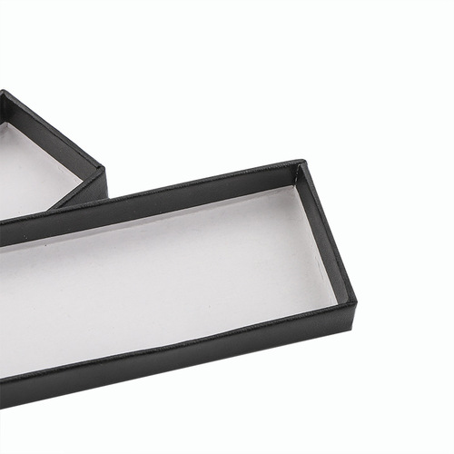 Cassette Tong Black Gift Box Rectangle Tian Di Box Bracelet Paper Box Foreign Trade Product Packaging Box