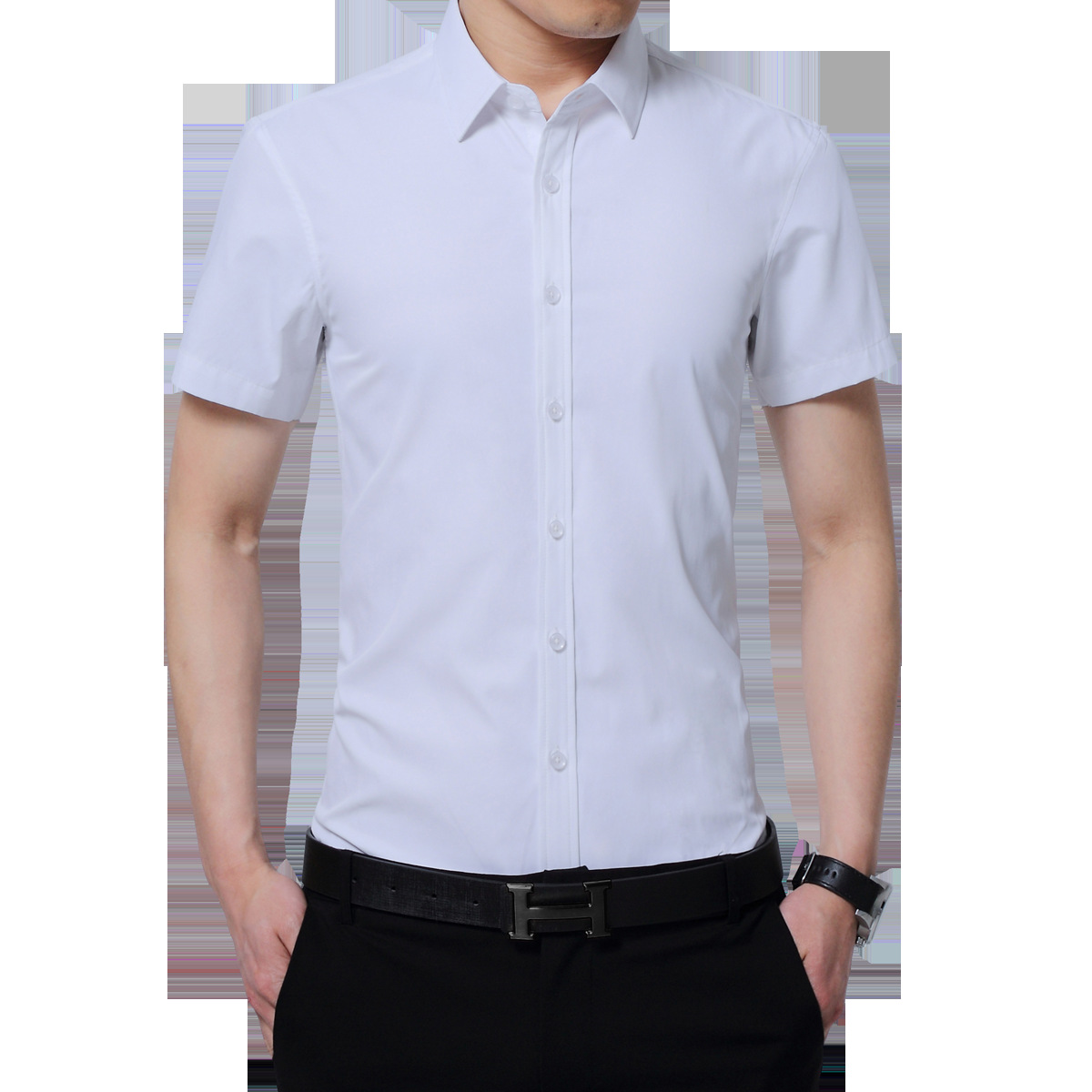 Chemise homme en Polyester Polyester  - Ref 3443088 Image 5