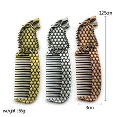 米迪狐 權力的遊戲第八季梳子 冰與火之歌周邊梳子跨境