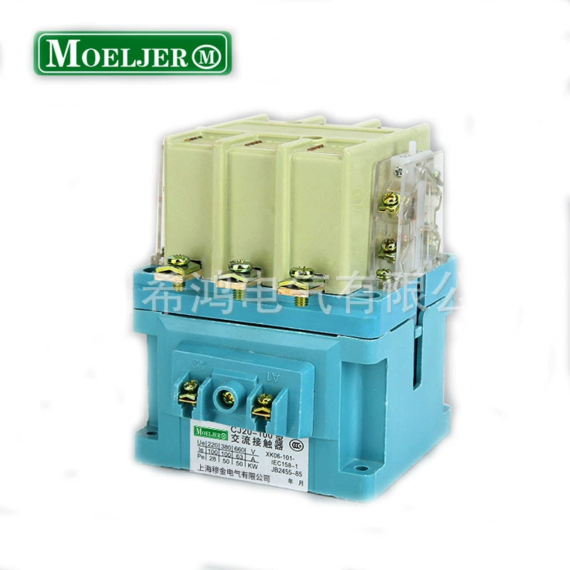 CJ20-63 Контактор переменного тока 63A катушка 380V/220V/24V Silver Point