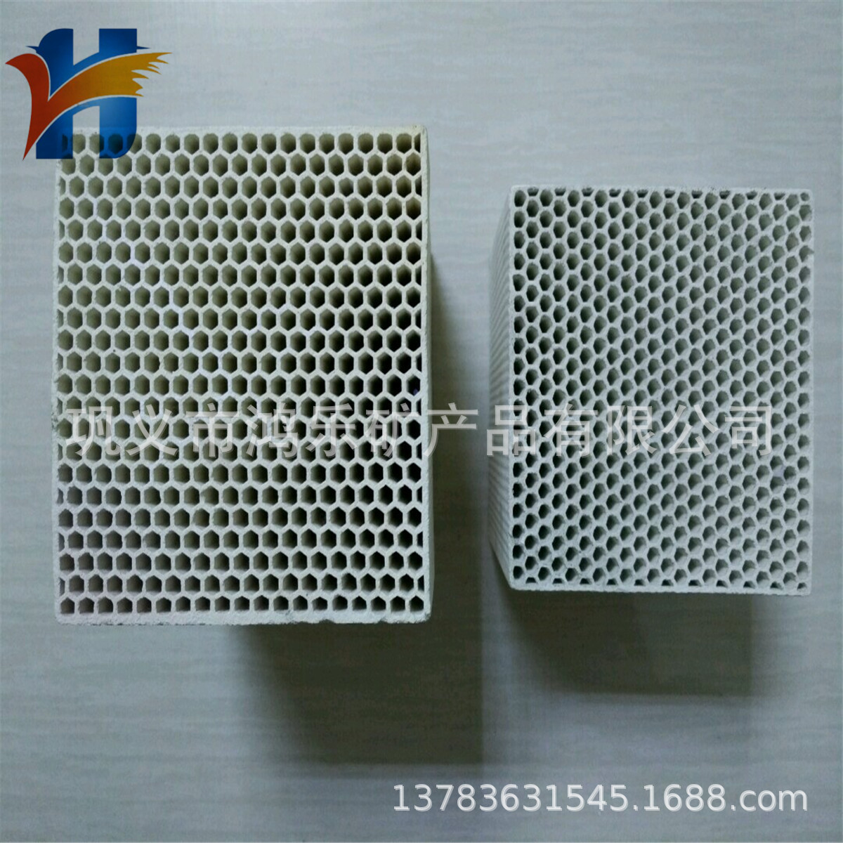 定制氧化铝/刚玉/锂辉石/尖晶石质陶瓷蜂窝蓄热体抗渣性强
