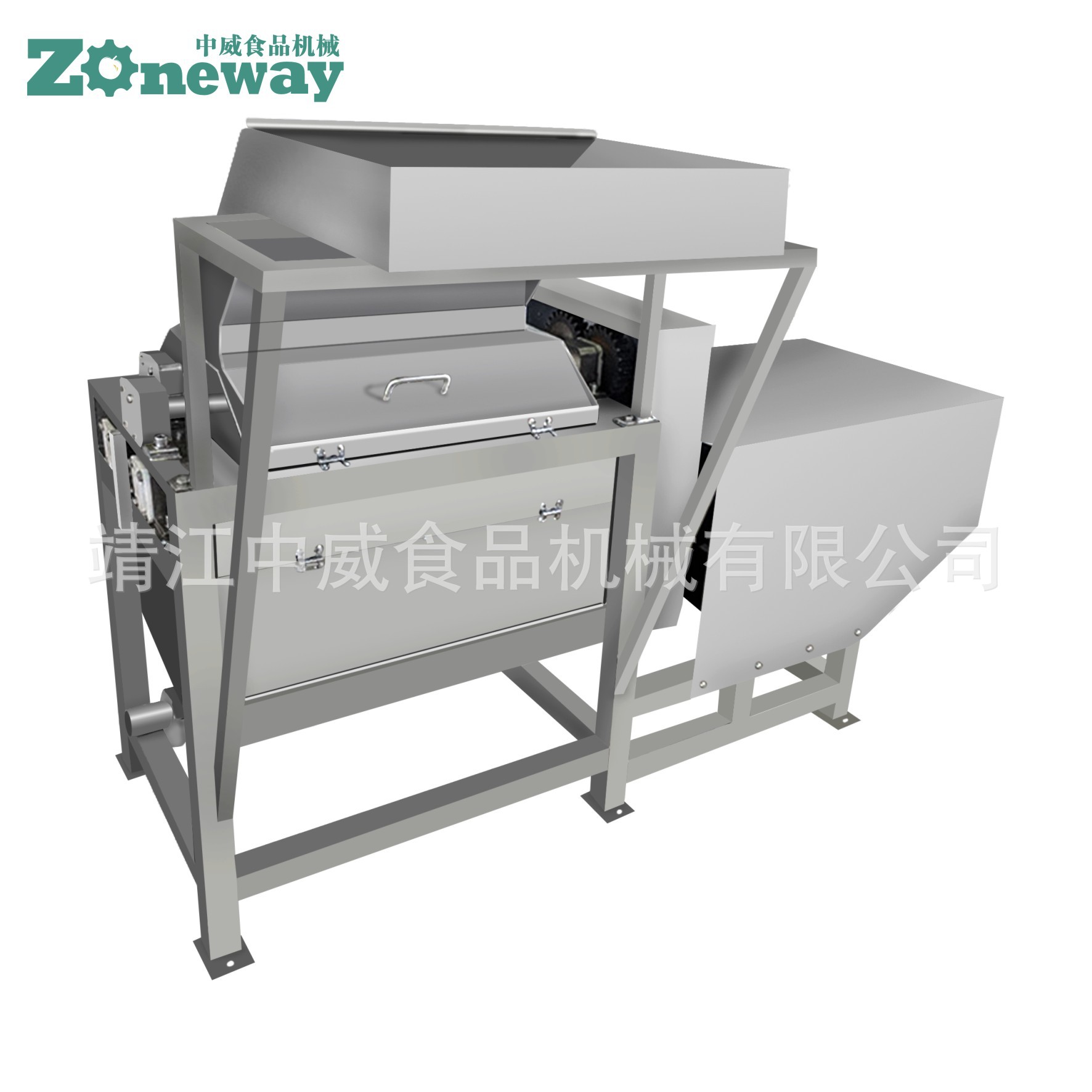 QBZJ-6型柠檬去皮榨汁机 香水柠檬切半去皮压榨机械设备