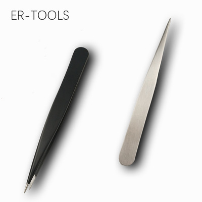 Stainless steel Eyebrow clip 96 Eyebrow clip Tip Eyebrow Clamp Yangjiang wholesale thickening Eyebrow tweezers Tweezer