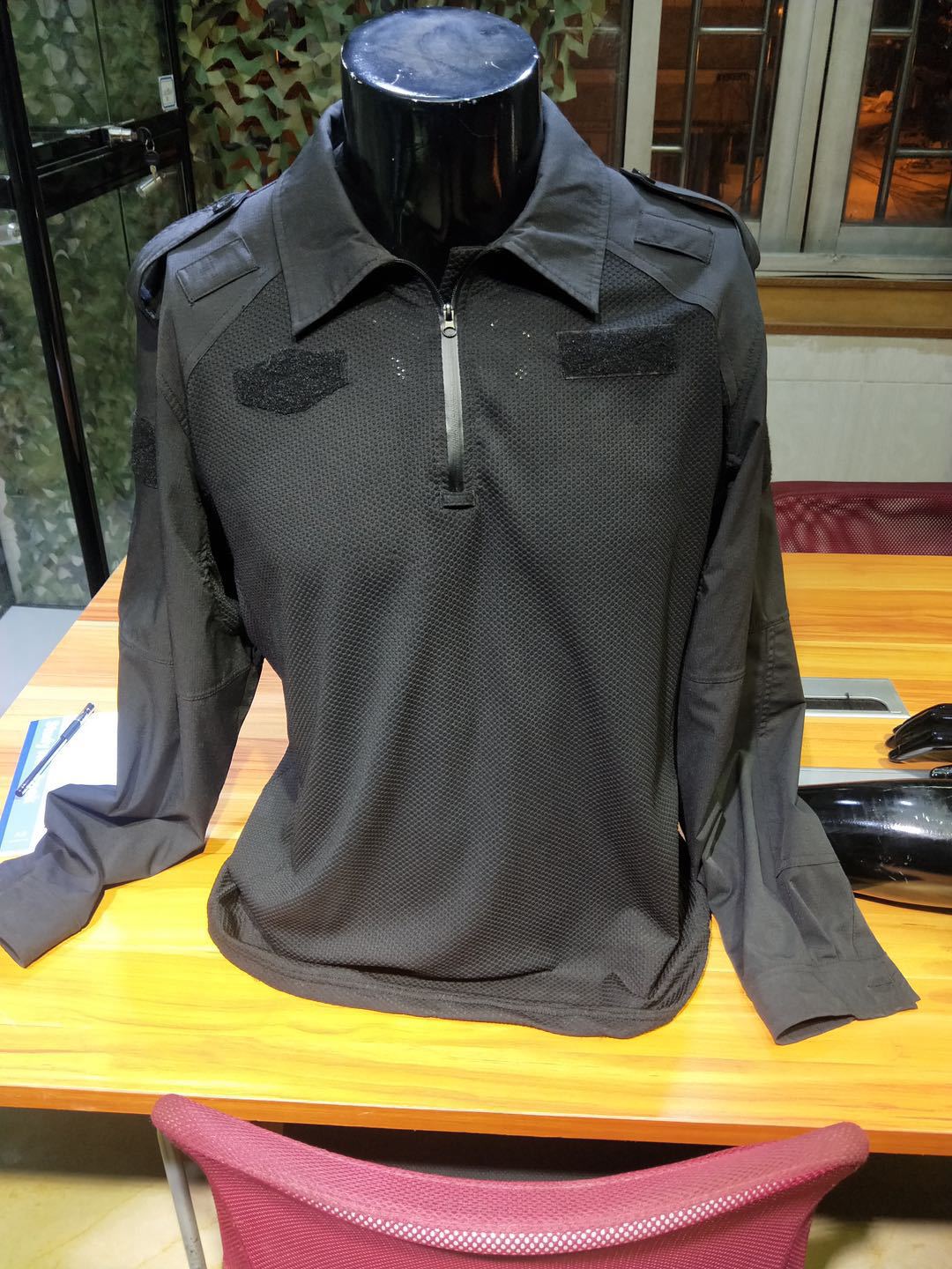 现货ESD弹力作战服蛙服训练服蛙服套装夏长袖作训服速干弹力蛙服