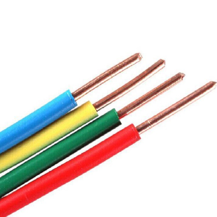 National standard Huanwei 4 square wire insulation Copper core BV 0.75/1/1.5/2.5/6 square Cable Manufactor Supplying