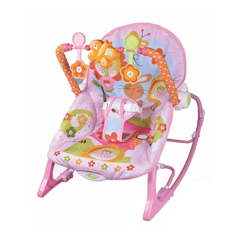 跨境婴儿摇椅 新生儿安抚椅 多功能音乐震动摇床 喂奶椅 批发详情图4