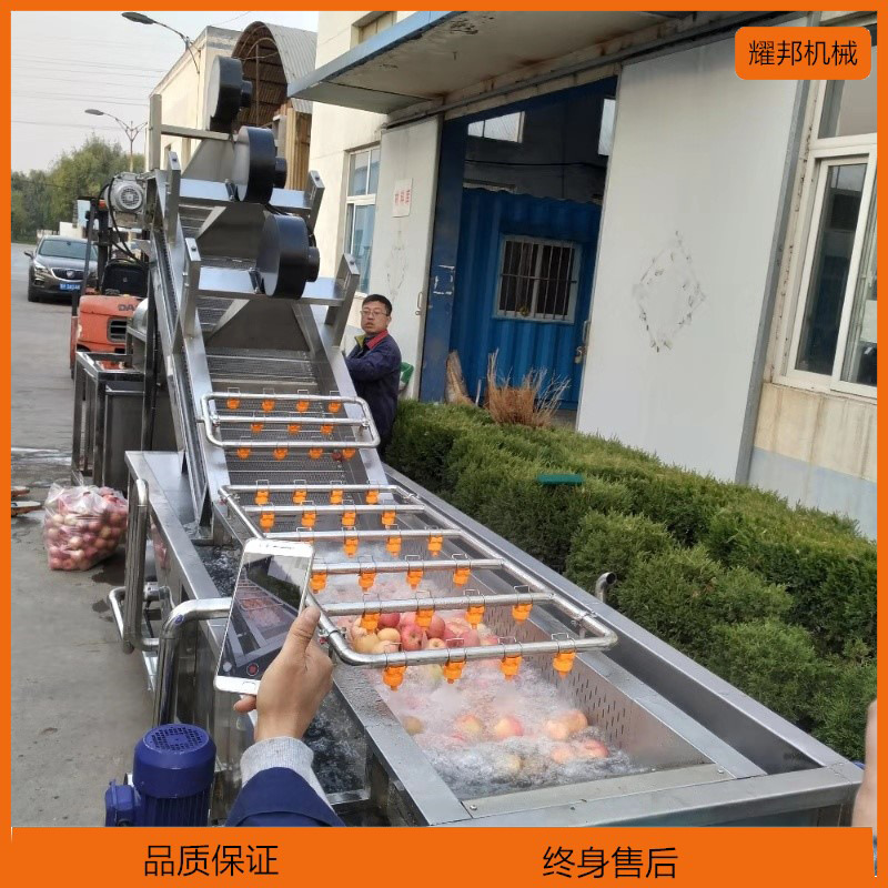 全自动水果挑拣清洗风干分级流水线 大型柑橘 脐橙清洗风干分选线