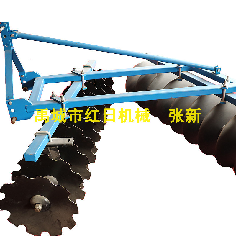 42片液压折翼轻耙 带65锰弹簧钢耙片的液压重耙 圆盘耙农用