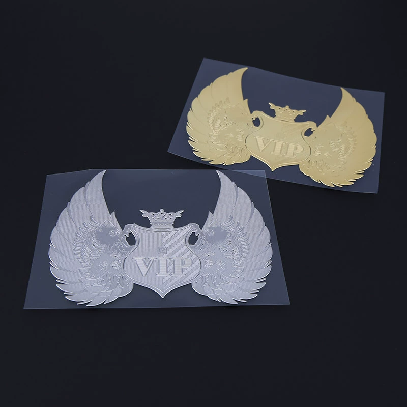 Новый Серебряный VIP никелевый сплав декоративный логотип автомобиля VIP автомобильные металлические автомобильные наклейки