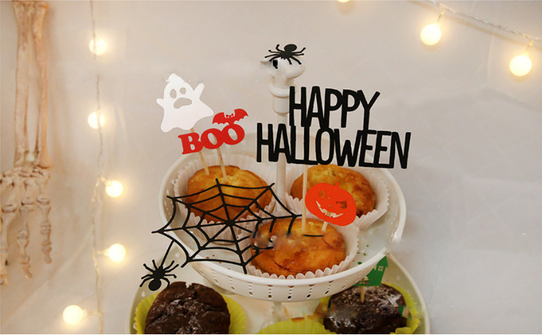 Halloween Letter Paper Party Cake Decorating Supplies display picture 4