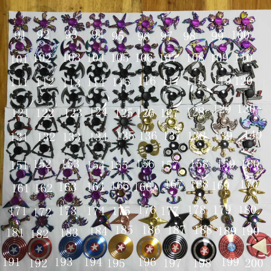 厂家直供 减压玩具 炫彩陀螺 合金 指尖陀螺 手指陀螺 可定制|ru