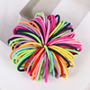 Children's nylon soft base hair rope, 3cm, 2mm, 100 pieces