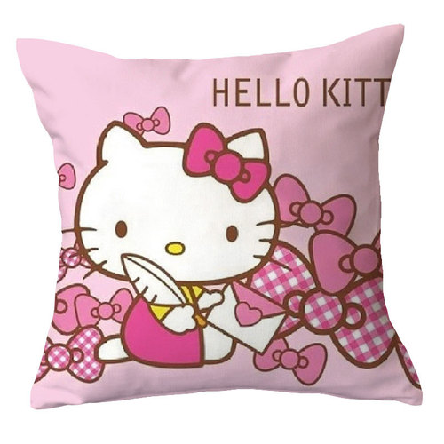 Cat pillow design, cute girly heart pillow photo design, personalized creative DIY gift