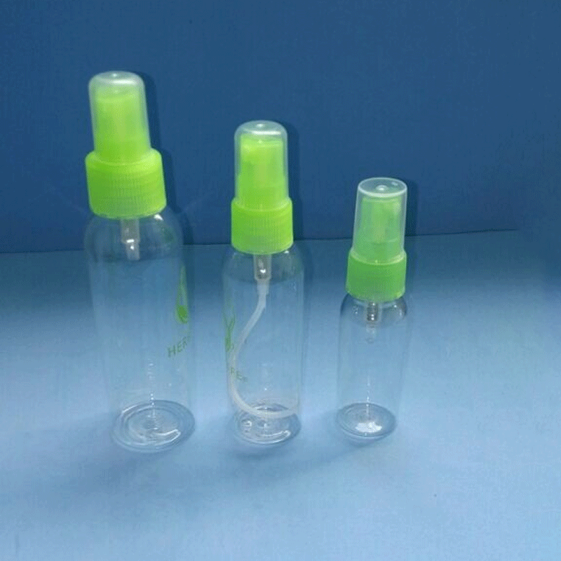 厂家供应30-60ml喷雾瓶 透明便携PET消毒液 化妆品瓶塑料瓶批发