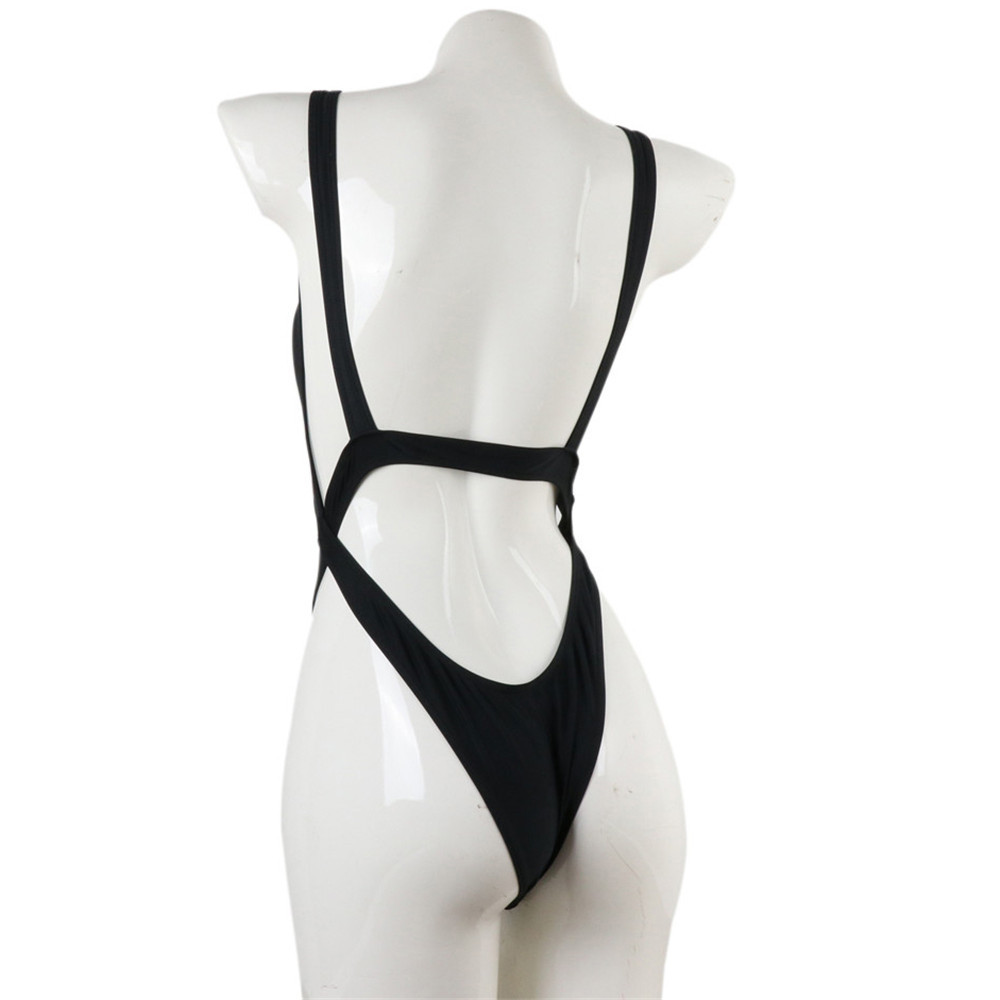 84g Weight Sleeveless Sleeve Length Pullovers Placket Type Nylon Fabric Type Regular Top Length One-pieces Tops Type 1 Piece Quantity Swimming Pool, Swimming Occasion Deep V Neckline Breathable Function Skinny Fit Type Solid Color Pattern Women'S Gender Fashion Style Women's Fashion Solid Color 1 Piece One Piece 15