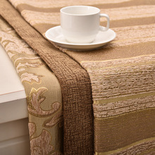 雪尼尔大提花 欧式色织沙发布料 装饰布软包布沙发巾靠垫 批发