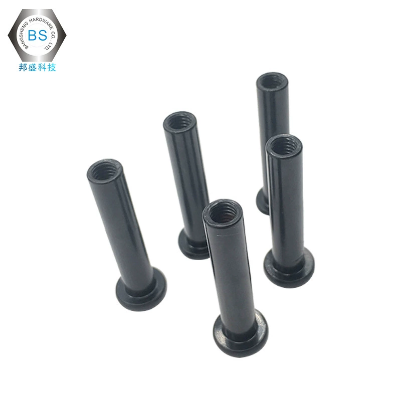 Фабрика поставляет Т-образную головку с шестигранной головкой, обрабатывая пользовательские аппаратные средства из высокоуглеродистой стали с наружной и внутренней резьбой