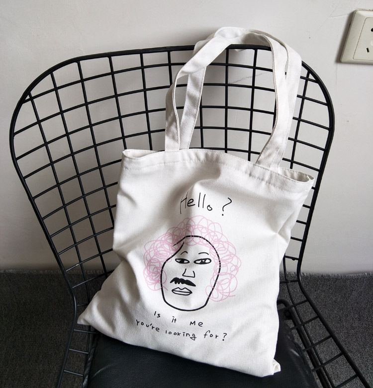 Nuevo bolso de lona fotosensible cambiante del color de las mujeres hombro portátil japonés y coreano lindo artístico fresco japonés ins bolsa de lona