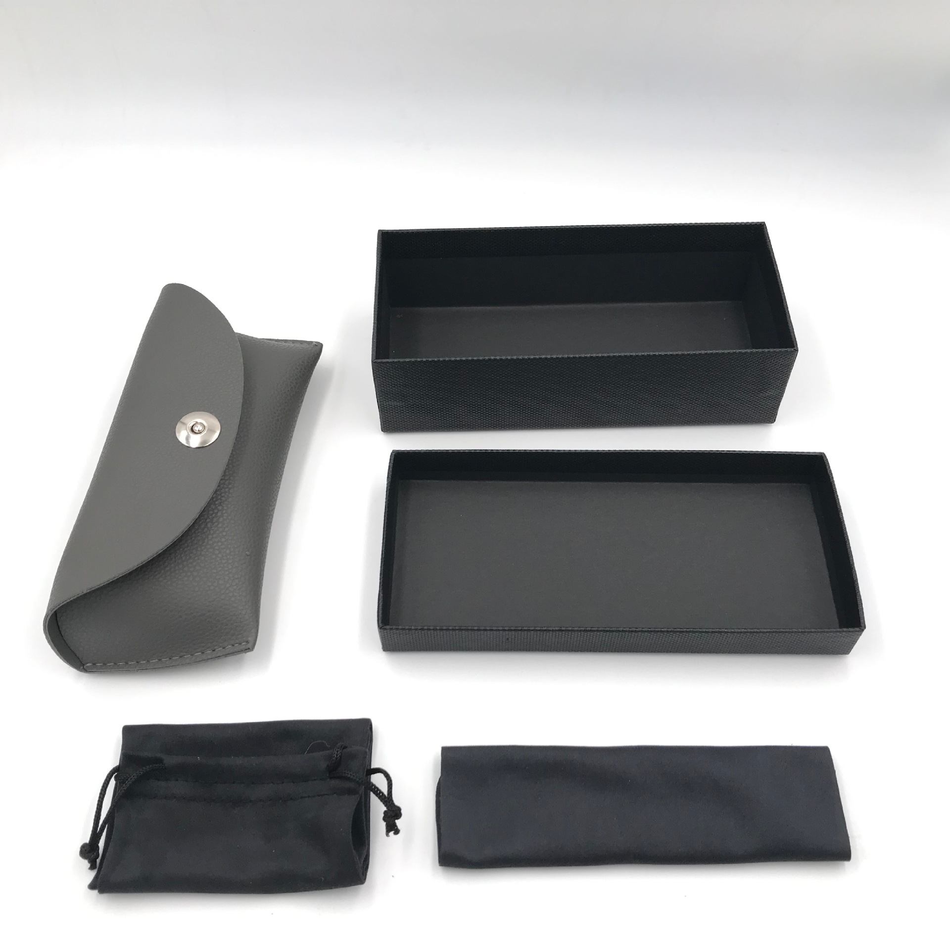 Estuche para gafas de nuevo estilo, juego de cinco estuches para gafas al por mayor, estuche retro para guardar gafas de sol