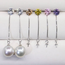 S925���y���h���3A�ʯ���İ˼�6mm���ʯdiy���Ʒ��ᔶ�������