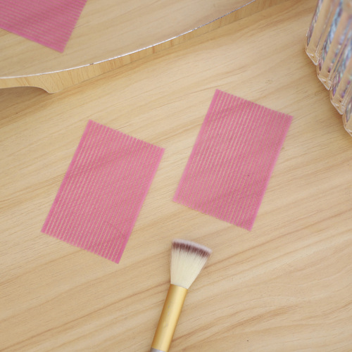 Bangs stickers [Simple makeup] Bangs stickers 2 pieces, hairdressing stickers, front hair stickers, factory direct sales