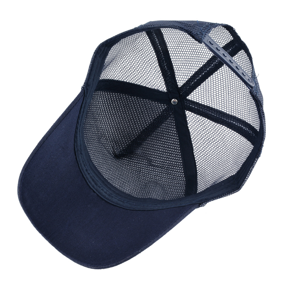 Embroidered Baseball Cap For Men Mesh Patch Trucker Hat Sun Hat_voghion.com