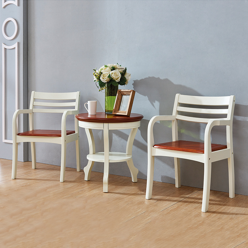 Manufactor Direct selling wholesale Mediterranean Sea chair  Writing chair Office chair American style rural Handrail Dining chair