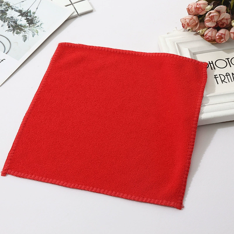 Большое красное полотенце квадратное полотенце Оптовая утолщение мягкое впитывание воды не легко выцветать