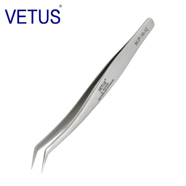 VETUS美容美睫霸王镊子 专业山茶花开花嫁接睫毛夹