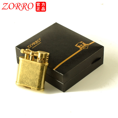 Zorro kerosene lighter new lifting arm Z597 old-fashioned grinding wheel can be customized to the foreskin wooden shell