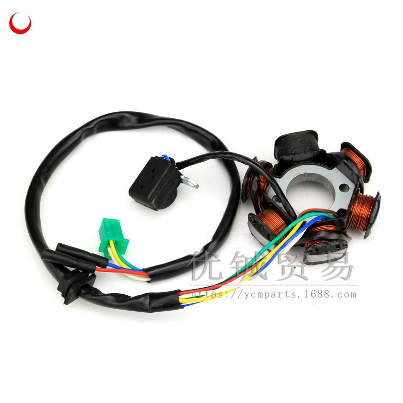 Катушка GY6 125/150 катушка 6 полюсов GY6 двигатель аксессуары 125 магнитный мотор статор связь DC