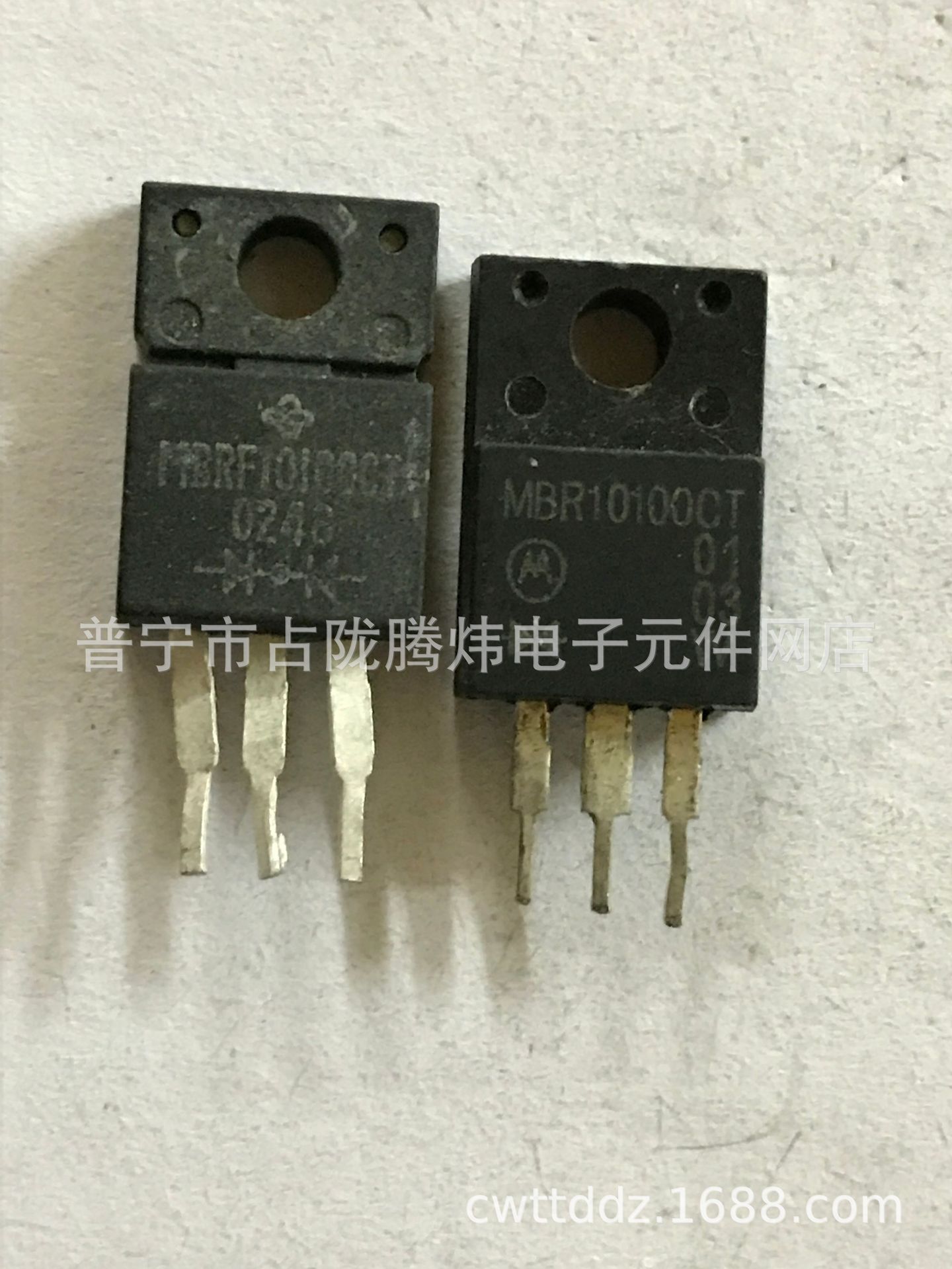 拆机MBR10100CT MBRF10100CT B10100G MBR10H100CT 以询价为准