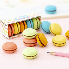 Creative Stationery Macaron Color Sandwich Cookie Eraser Creative Cute Elementary School Children's Eraser T