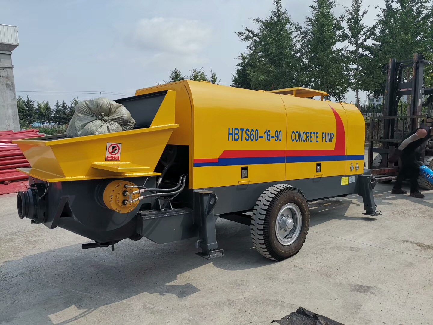 60型混凝土 输送泵 HBTS60水泥输送泵 打主体上用的泵 60泵